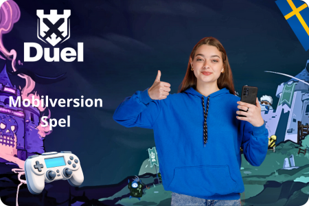 Duel Casino mobilversion för att spela på din smartphone