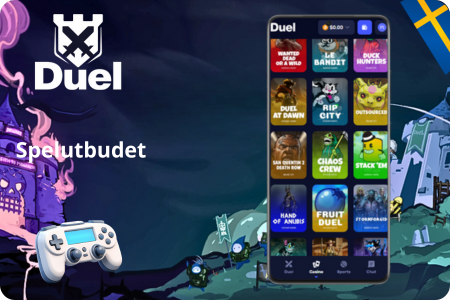 Duel Casino mobilspelutbud